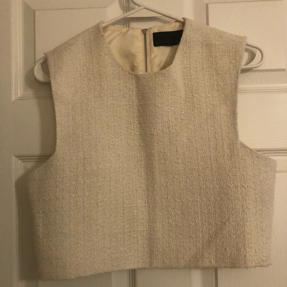 Matching Blaque Label Cream Top & Short Set